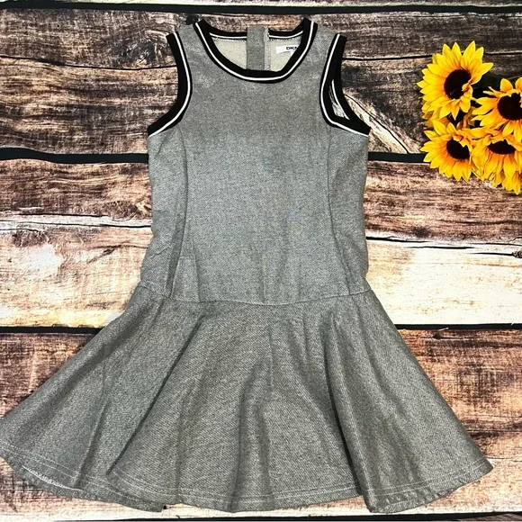 dkny skater dress DKNY Donna Karan Sleeveless Fit n Flare Dress 8 Skater Cocktail Colorblock